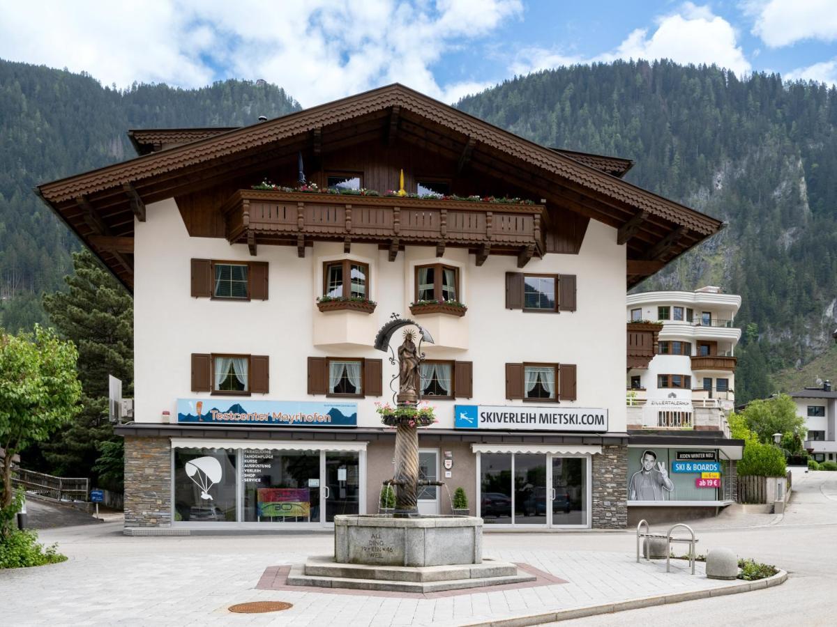 Apartament Haus Eberharter Mayrhofen Zewnętrze zdjęcie